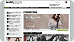 SnapStore website
